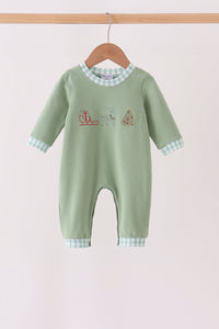 Christmas Embroidery Romper