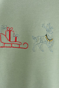 Christmas Embroidery Romper