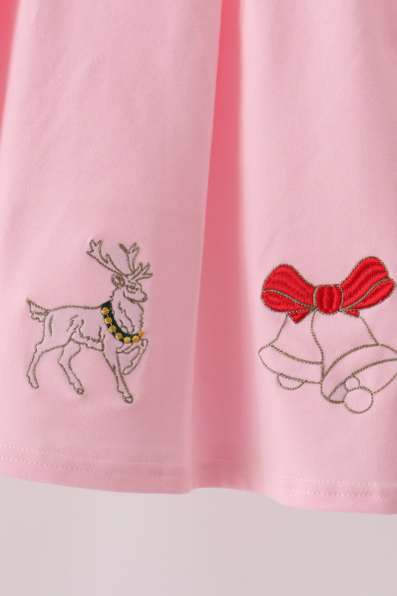 Christmas Embroidery Dress