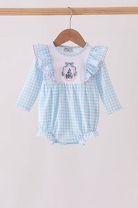 Castle Embroidery Ruffle Bubble