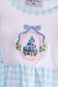 Castle Embroidery Ruffle Bubble