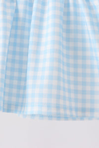 Castle Embroidery Ruffle Bloomer Set