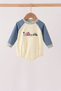 Farm embroidery bubble