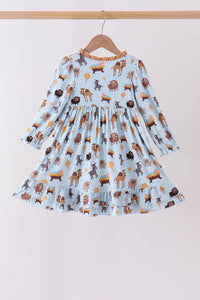 Nativity Ruffle Bamboo Dress