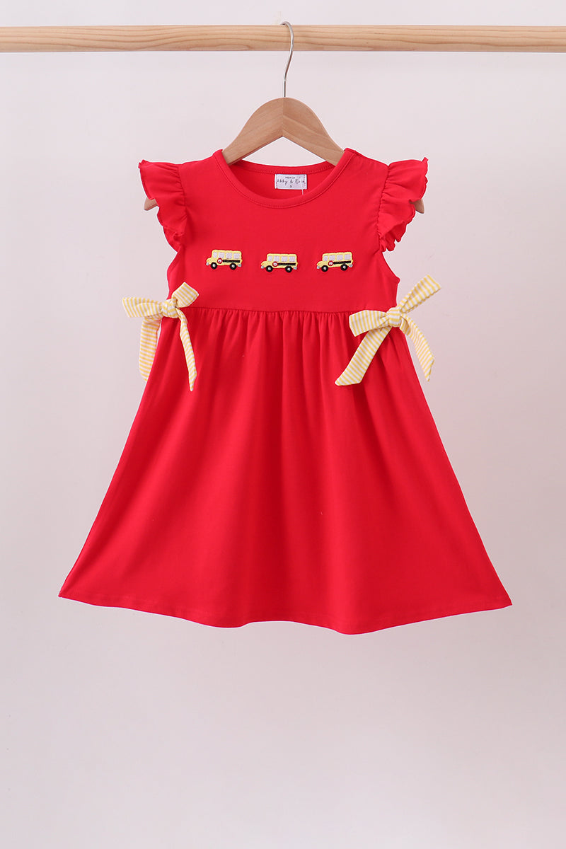 School bus Bow Dress