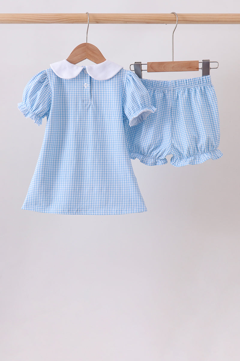 Apple Smocked Bloomer Set