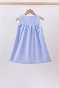 Sailboat Embroidered Dress