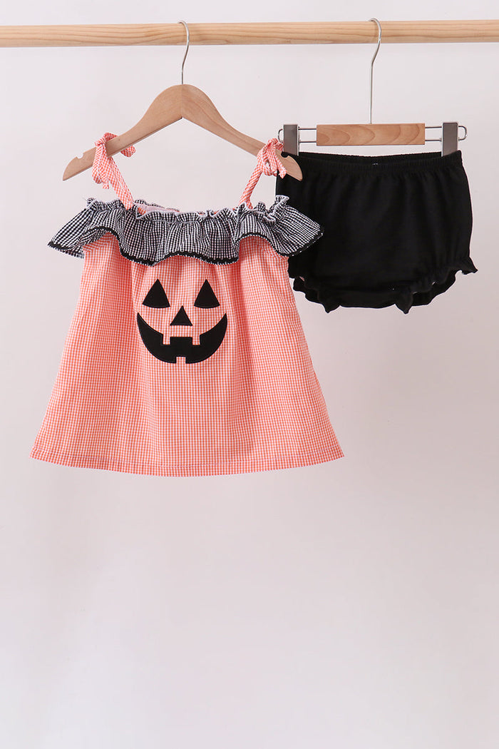 Jack-O-Lantern Bloomer Set