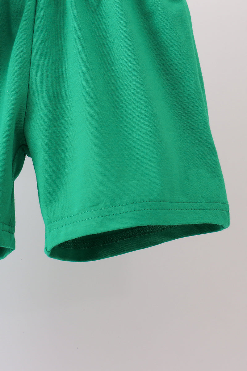 Duck embroidery shorts set