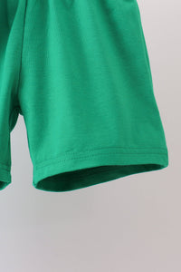 Duck embroidery shorts set