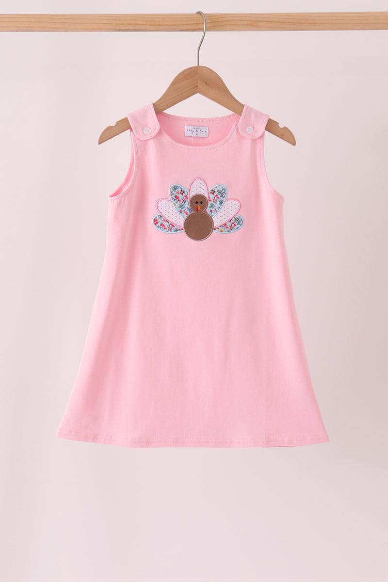 Turkey applique dress