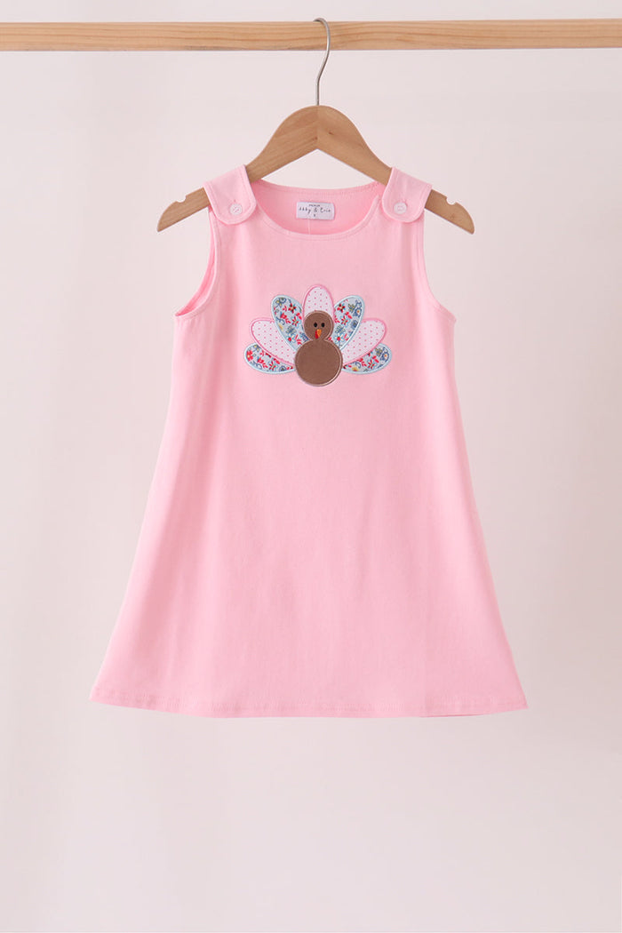 Turkey applique dress
