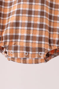 Turkey embroidery plaid bubble