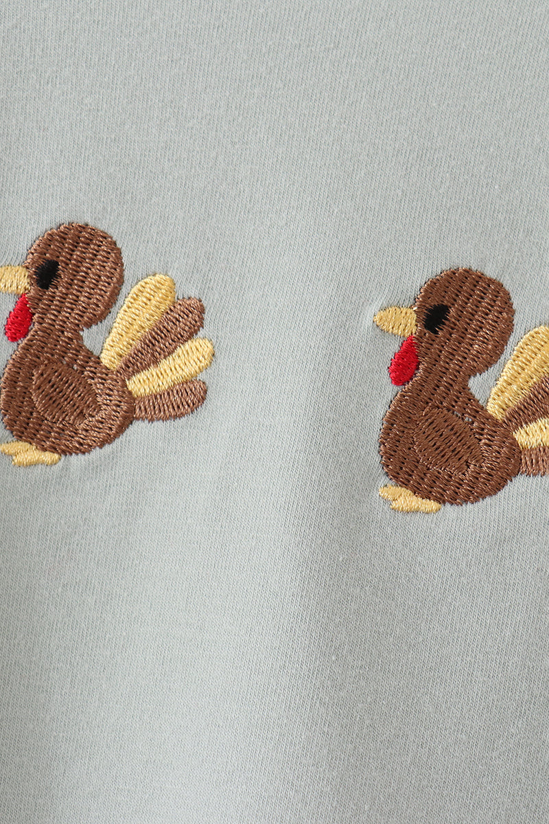 Turkey embroidery top