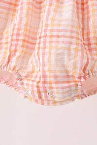 Pink plaid bubble
