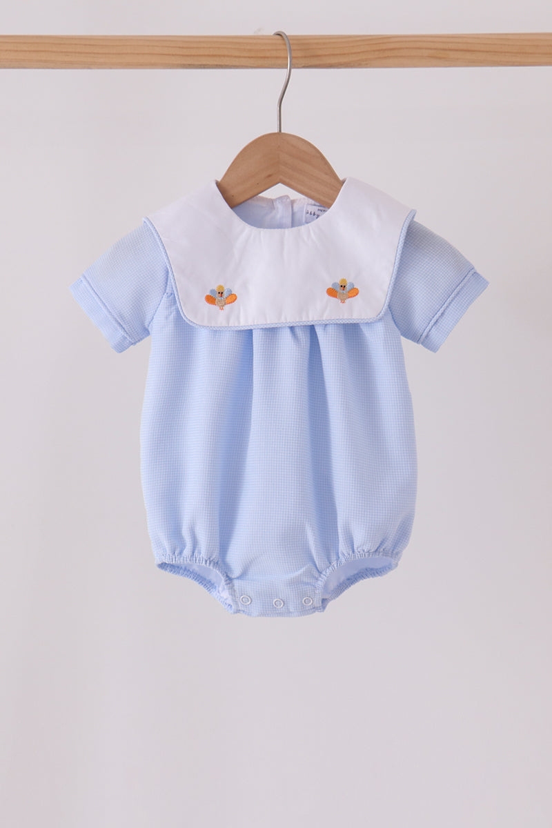 Turkey embroidery checkered bubble