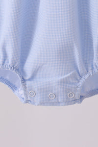 Turkey embroidery checkered bubble
