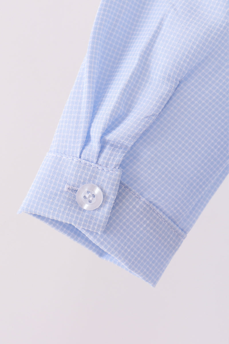 Turkey embroidery button down shirt