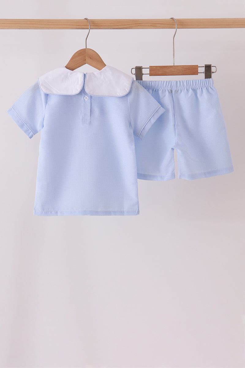 Turkey embroidery shorts set