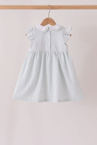 Turkey embroidery ruffle dress
