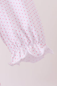 Turkey embroidery ruffle bubble