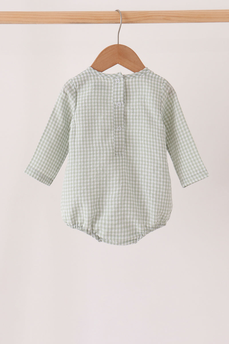 Turkey embroidery gingham bubble
