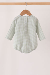 Turkey embroidery gingham bubble