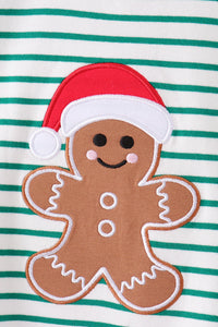 Gingerbread embroidery pants set