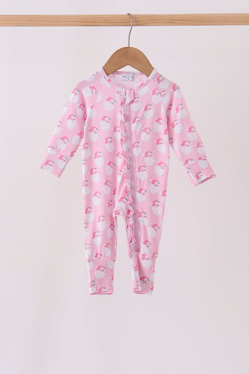 Santa claus bamboo romper