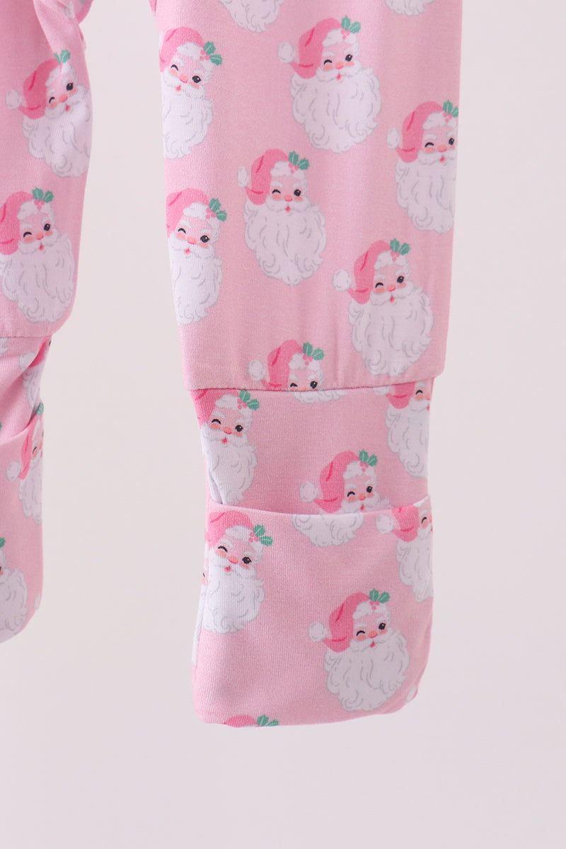 Santa claus bamboo romper