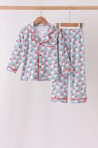 Santa claus bamboo pants set