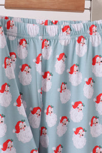 Santa claus bamboo pants set