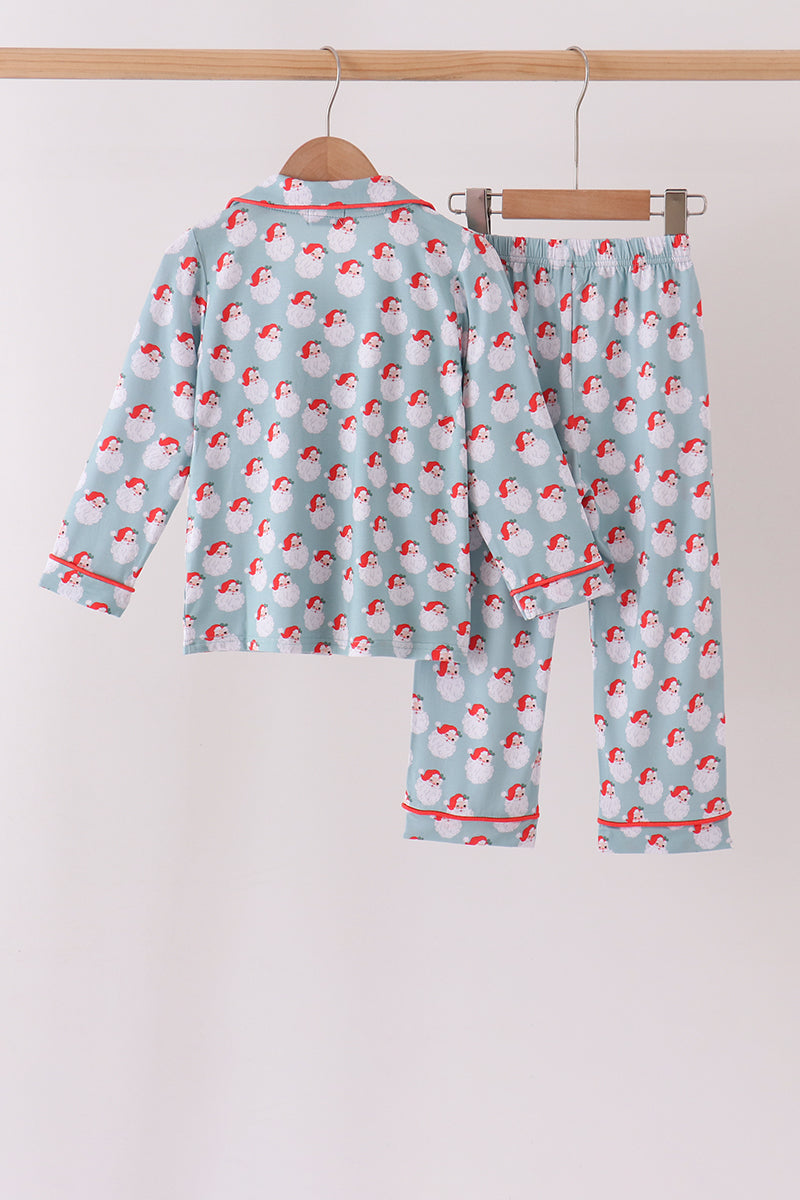 Santa claus bamboo pants set