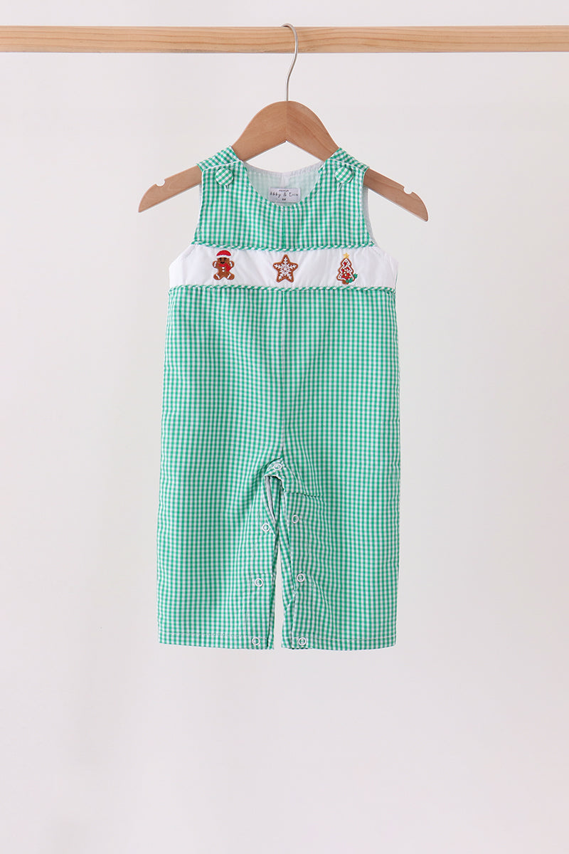 Gingerbread embroidery gingham jonjon