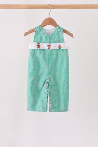 Gingerbread embroidery gingham jonjon