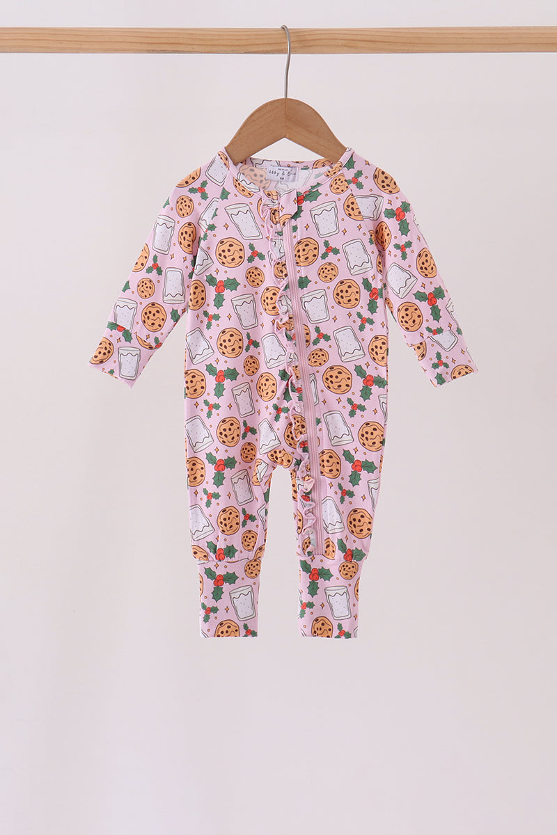 Milk cookie holly bamboo romper