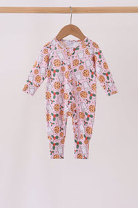 Milk cookie holly bamboo romper
