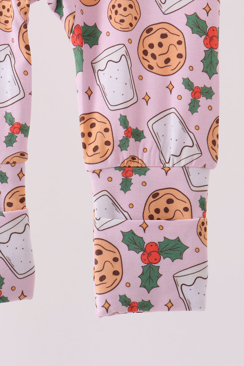 Milk cookie holly bamboo romper