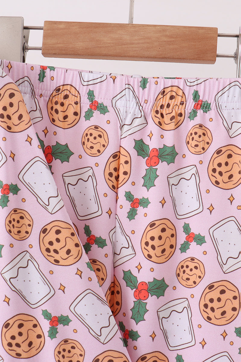 Milk cookie holly bamboo pajama set