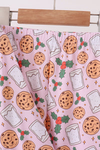 Milk cookie holly bamboo pajama set