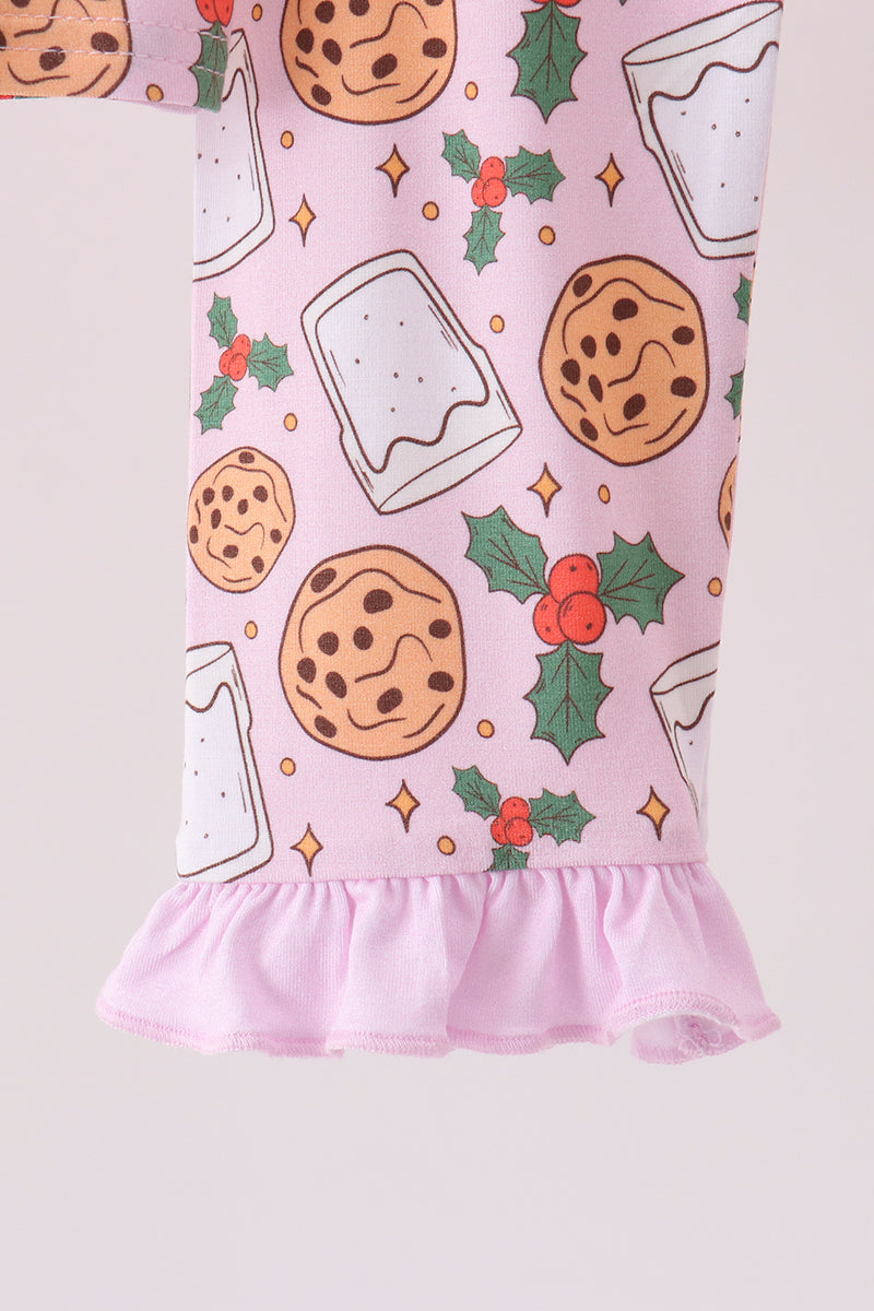 Milk cookie holly bamboo pajama set