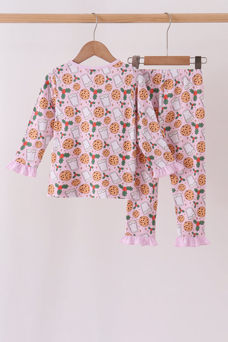 Milk cookie holly bamboo pajama set
