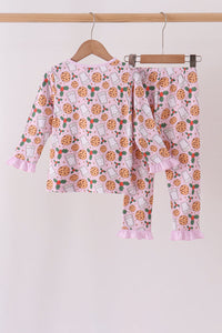 Milk cookie holly bamboo pajama set