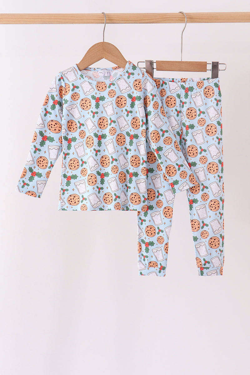 Milk cookie holly bamboo pajama set