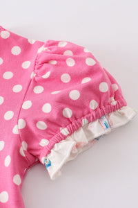 Platinum Balcony Pink Dot Dress - Essential Southern Charm