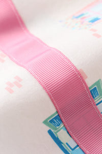 Platinum Balcony Pink Dot Dress - Essential Southern Charm
