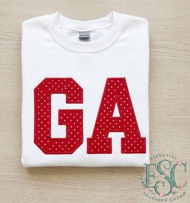 Georgia Abbreviated Sweatshirt
