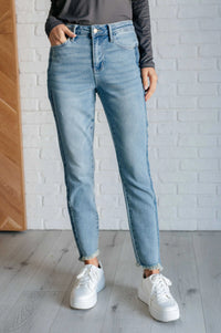 Susan High Rise Side Panel Detail Slim Jeans - Essential Southern Charm