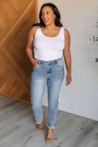 Susan High Rise Side Panel Detail Slim Jeans - Essential Southern Charm