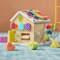 Tiny Land® Cottage Activity Cube - Rainbow